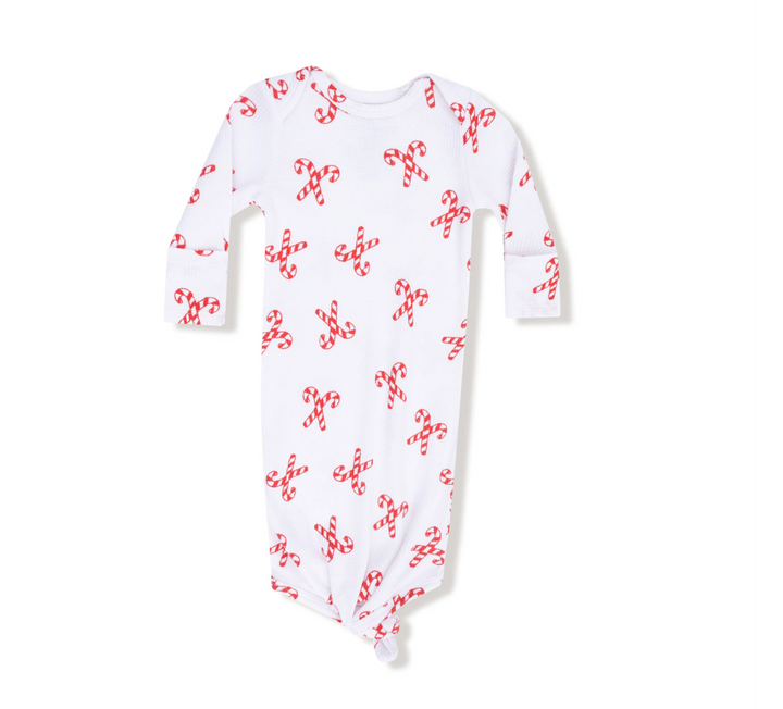 Candy Canes Ribbed Knotted Gown