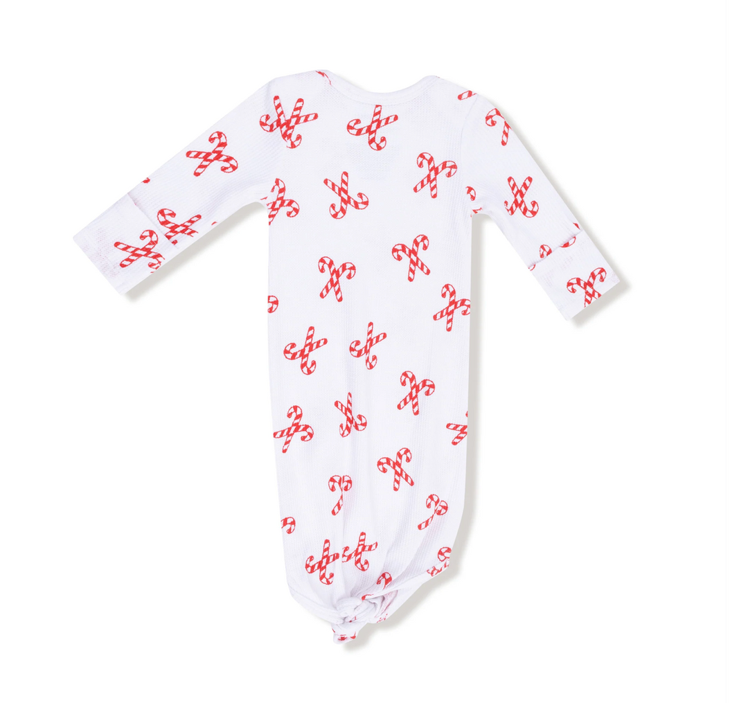 Candy Canes Ribbed Knotted Gown