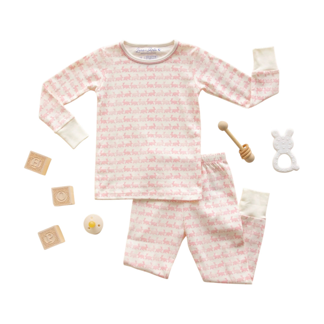 Rose Bunny Hop Pajamas