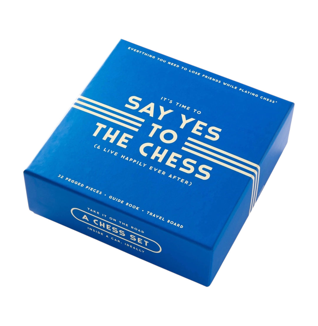 Say Yes To The Chess Game Set