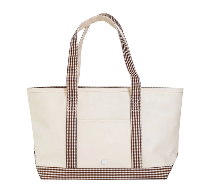 Medium Coated TRVL Tote