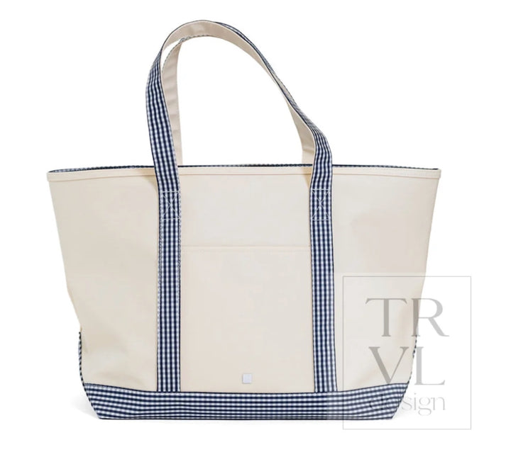 Maxi Coated TRVL Tote