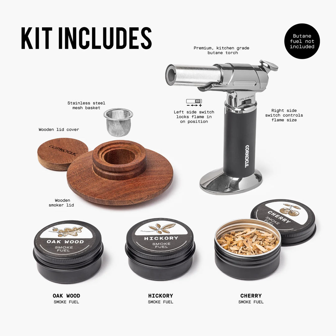 Whiskey Smoking Corkcicle Kit