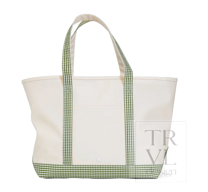 Maxi Coated TRVL Tote