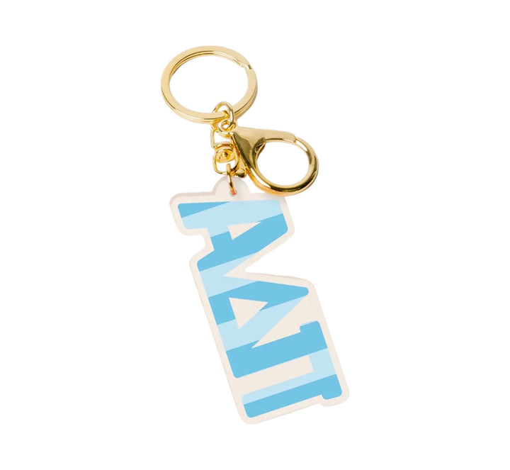 Sorority Stripes Acrylic Keychain