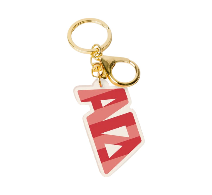 Sorority Stripes Acrylic Keychain