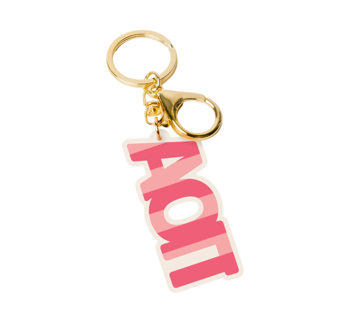 Sorority Stripes Acrylic Keychain