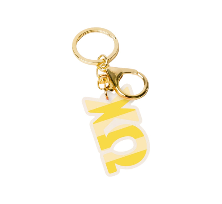 Sorority Stripes Acrylic Keychain