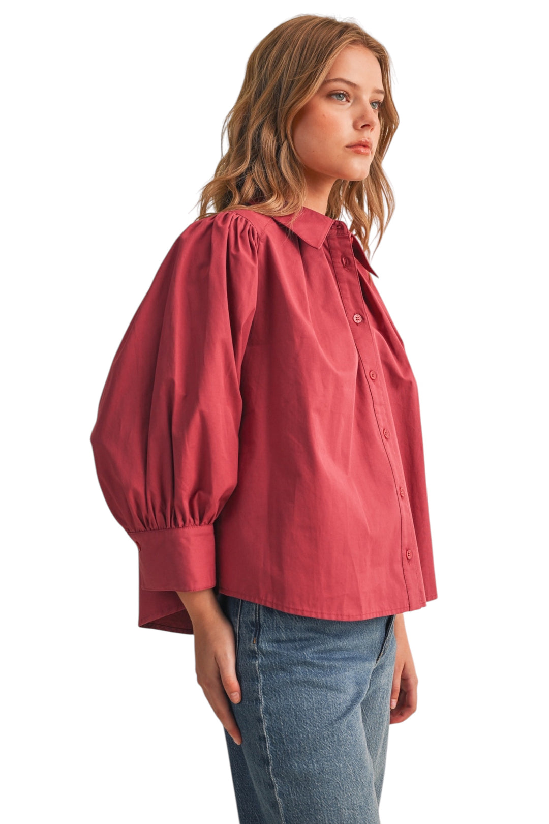 Graves Puff Sleeve Top