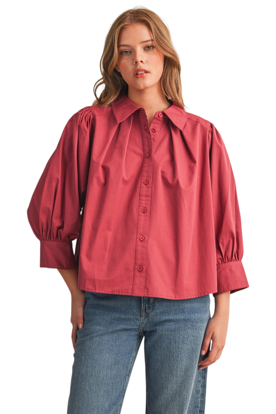 Graves Puff Sleeve Top
