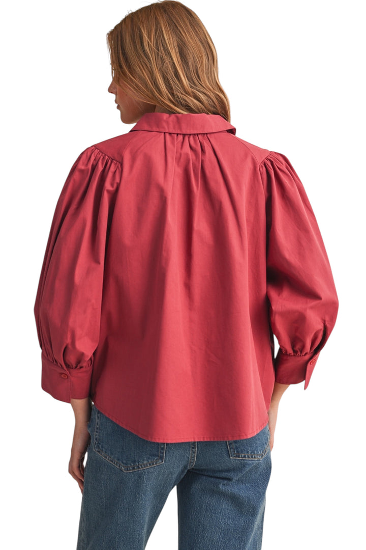 Graves Puff Sleeve Top