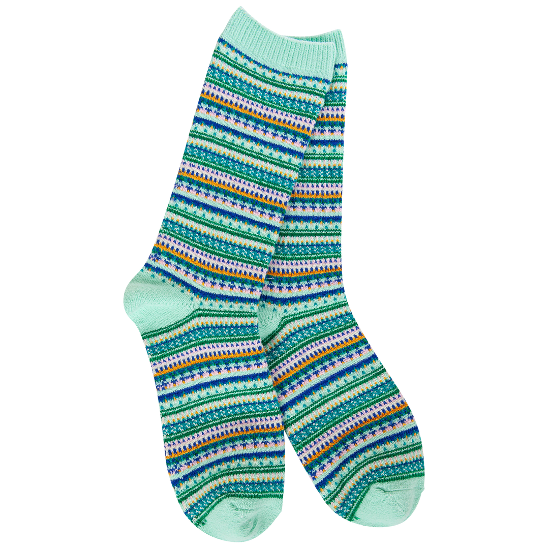 Weekend Boho Crew Socks