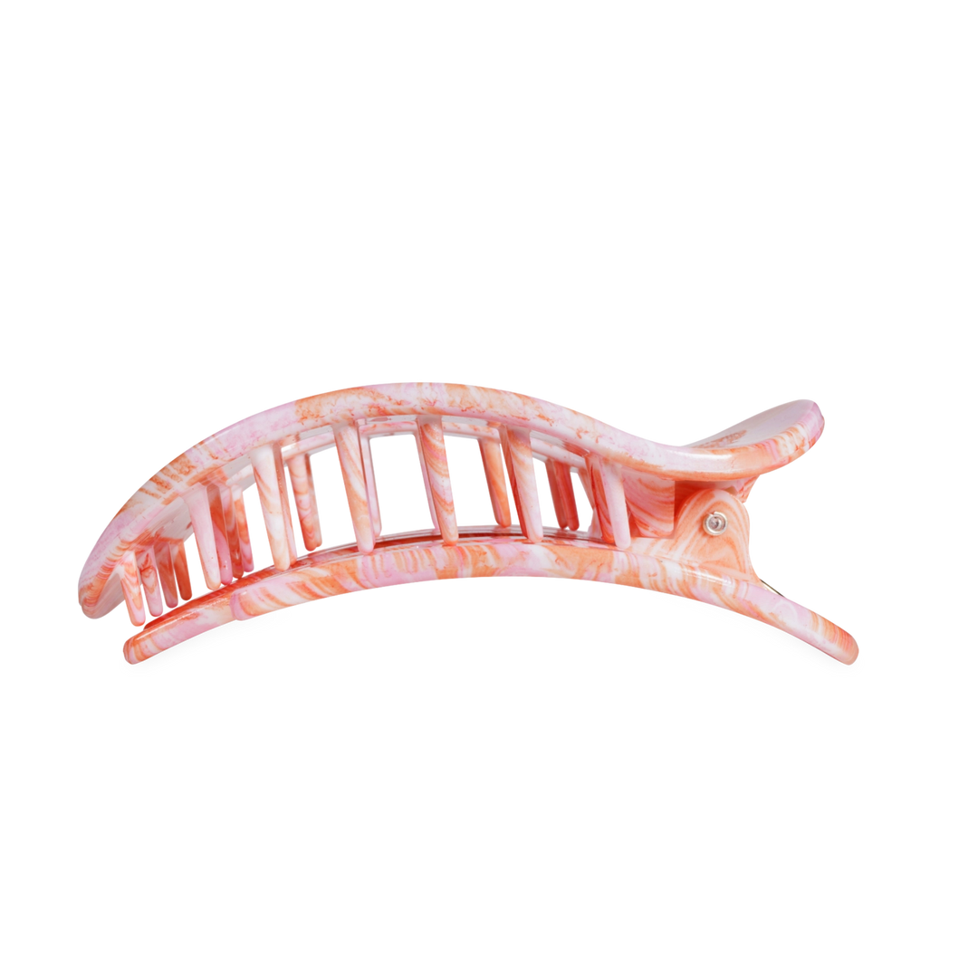Just Keep Swimming Large Flat Round Teleties Clip
