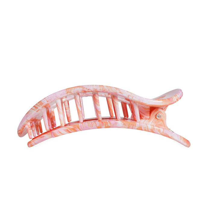 Just Keep Swimming Large Flat Round Teleties Clip