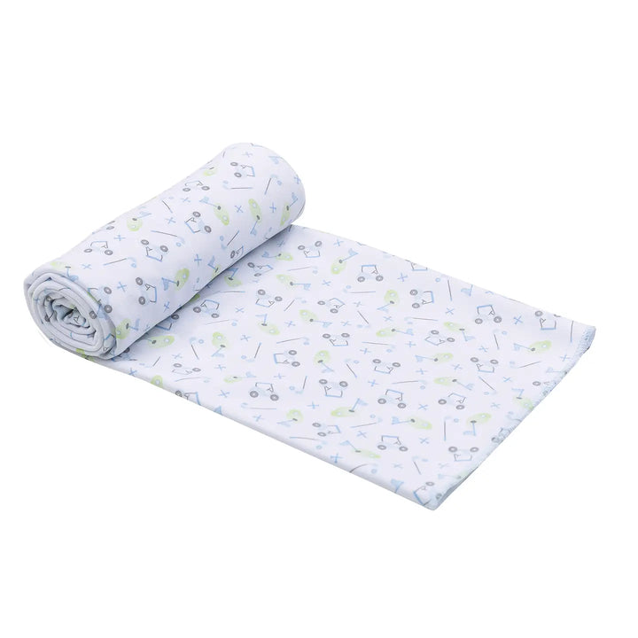 Tiny Tee Time Swaddle Blanket