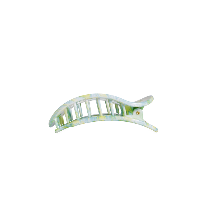 By The Sea Shore Small Flat Round Teleties Clip