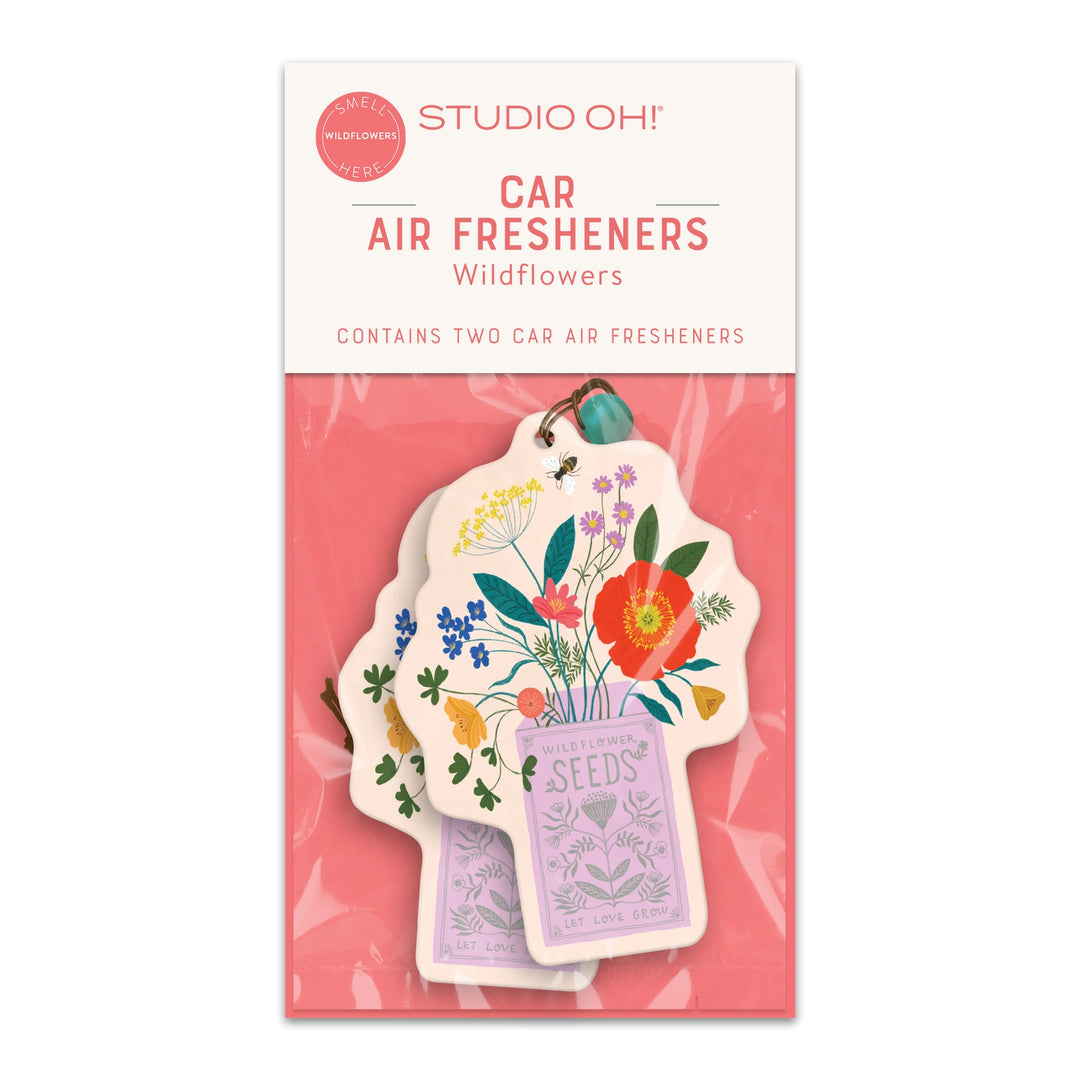 Let Love Grow Car Air Freshener