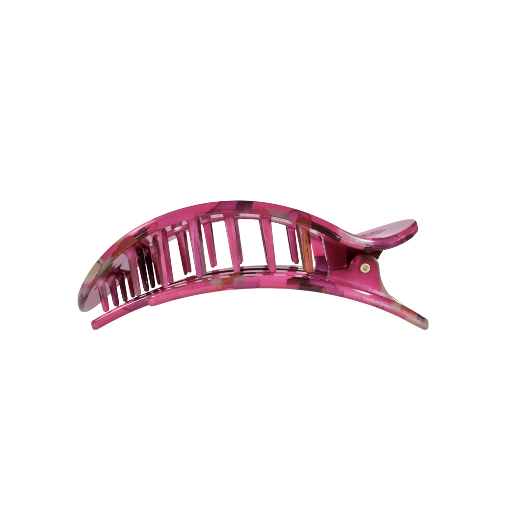 Garden Glam Medium Flat Round Teleties Clip
