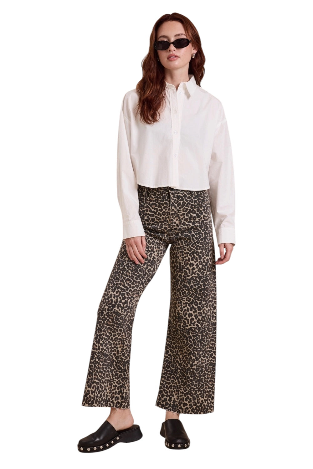 Riley Leopard Print Pants