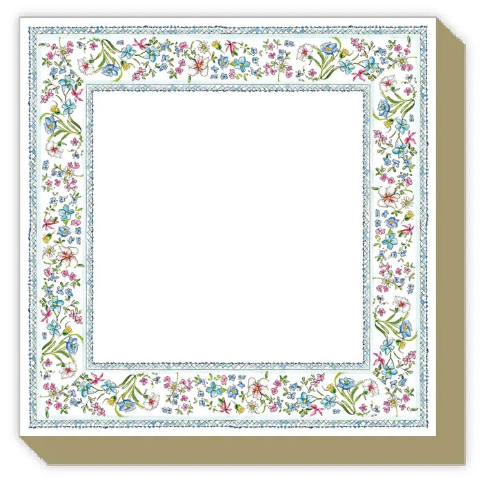 Handpainted Botanical Mini Luxe Notepad