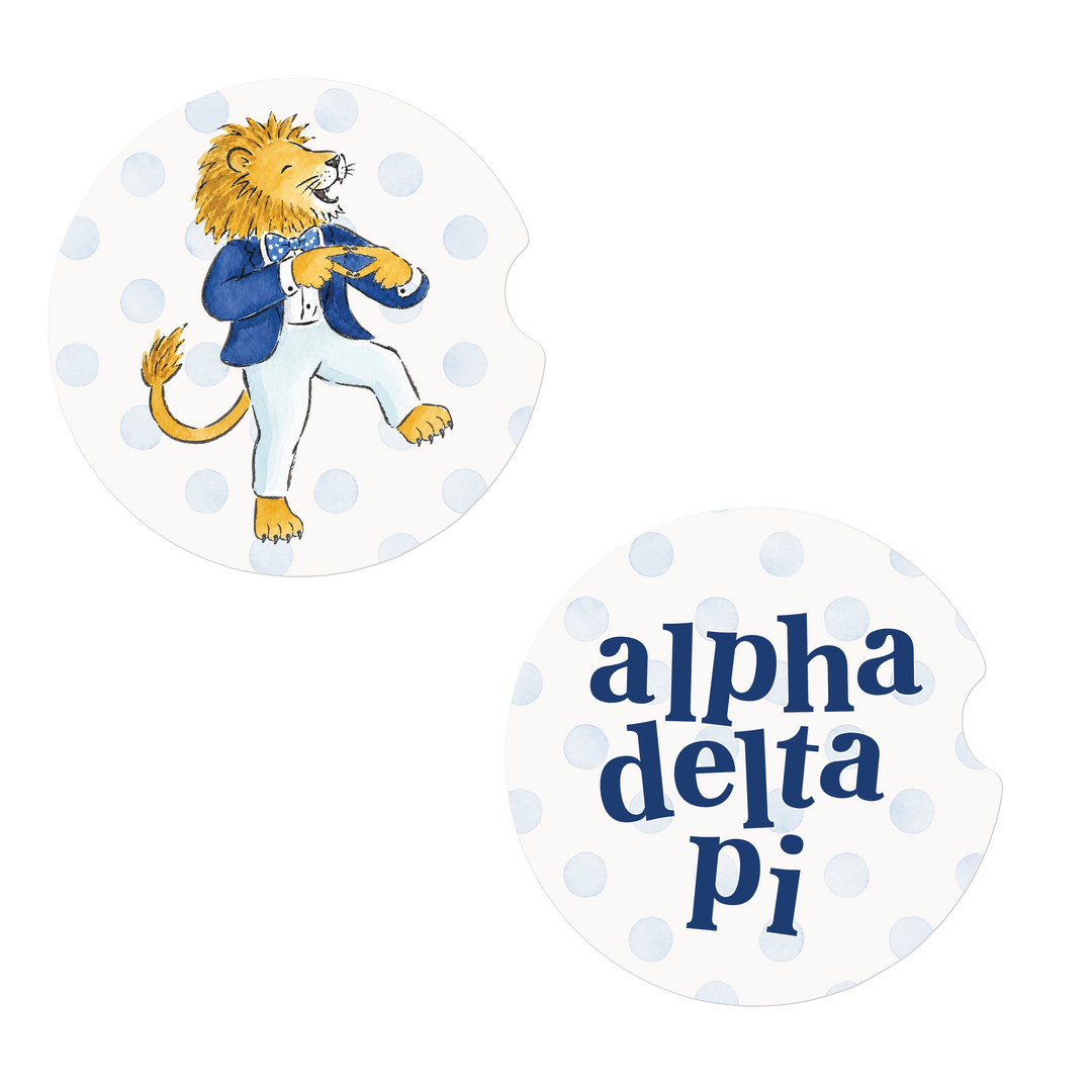 Mascot Sorority Car Coaster Set