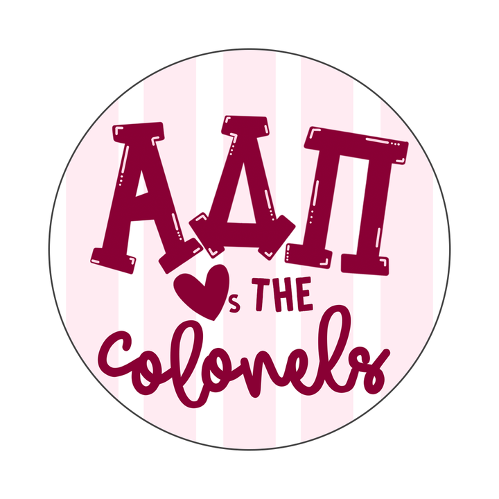 ADPi Colonels Button