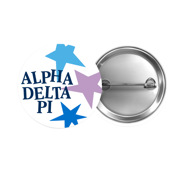 Stars Sorority Button