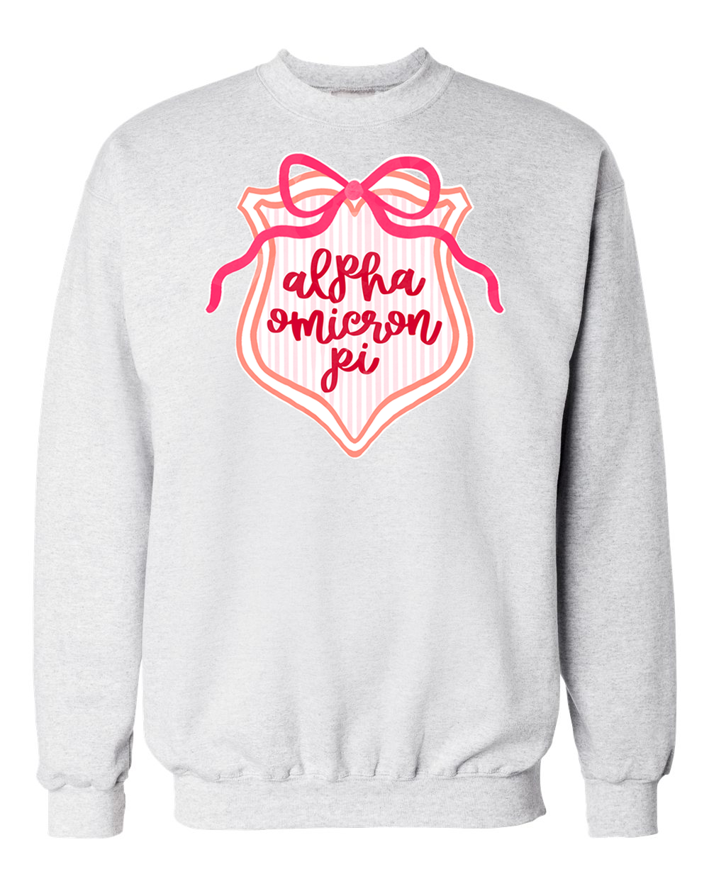 Sorority Bow Crest Sweatshirt