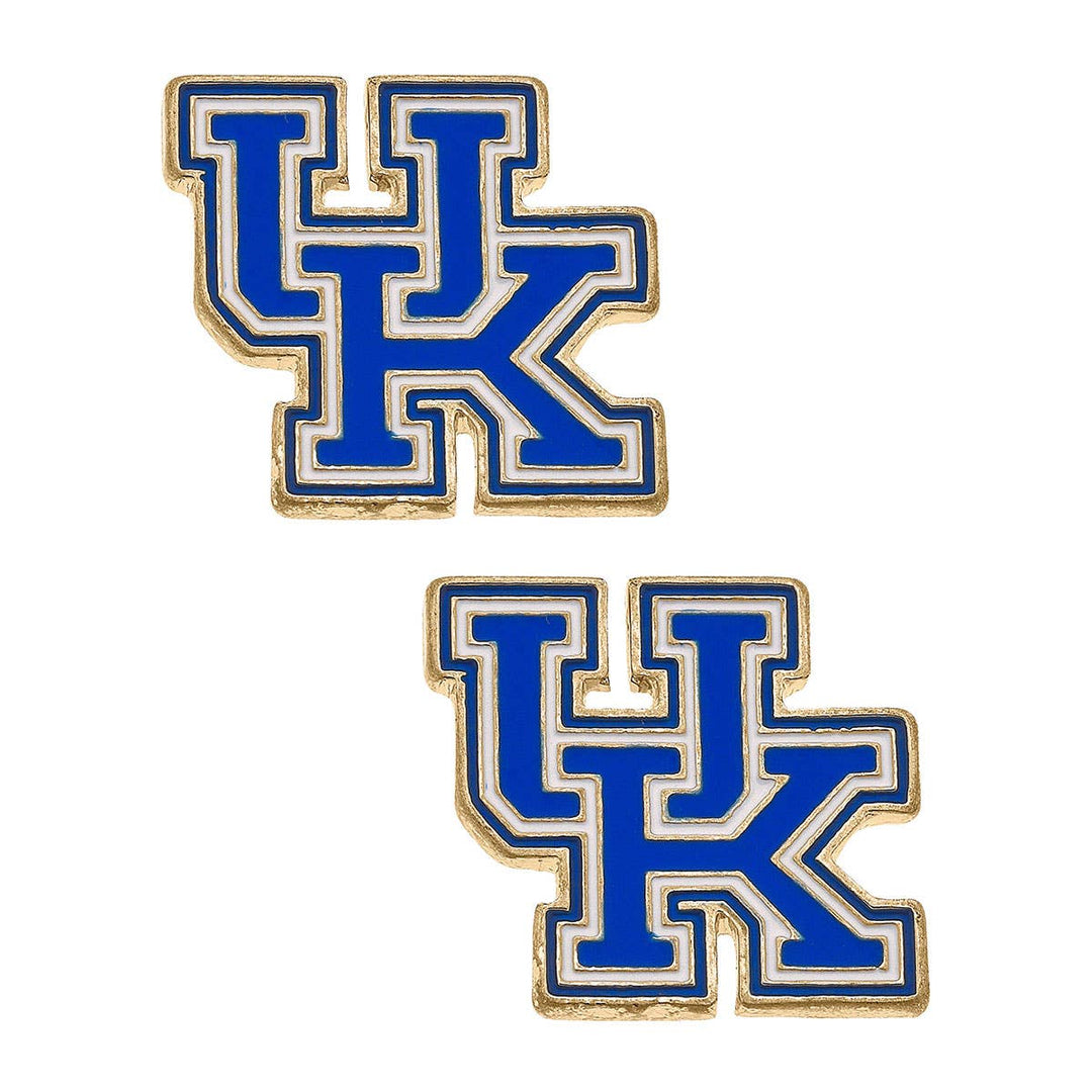 University of Kentucky Enamel Stud Earrings
