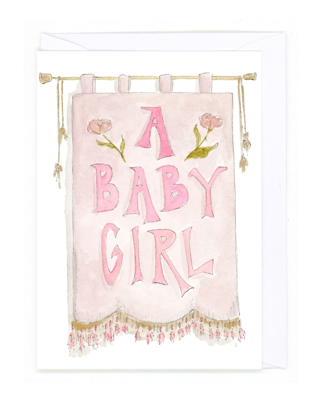Baby Girl Smalls Card