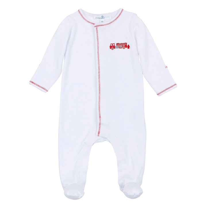 To The Rescue Embroidered Footie