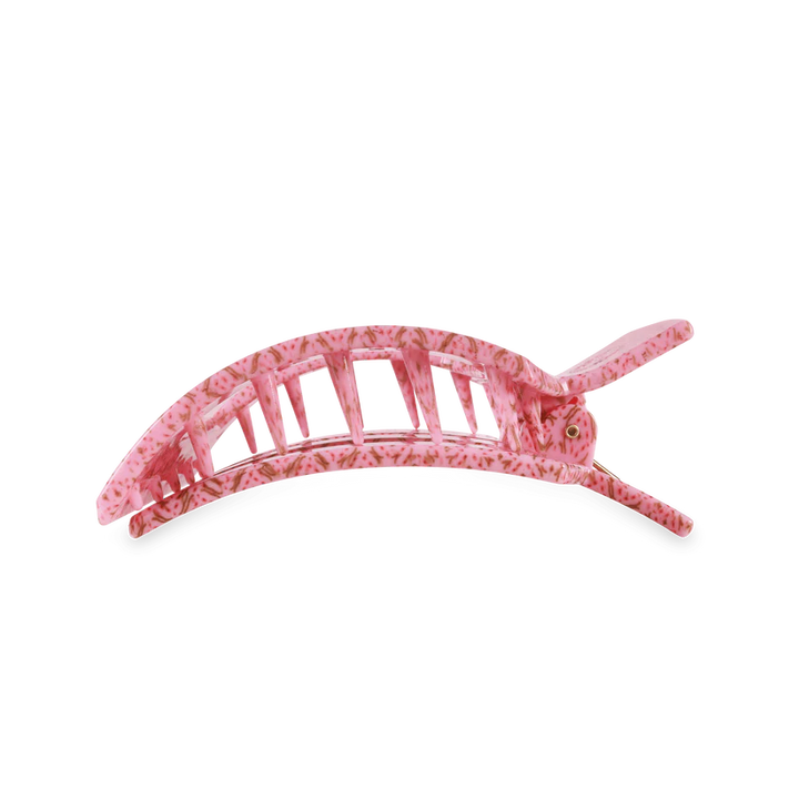 Berry Cozy Large Flat Square Teleties Clip