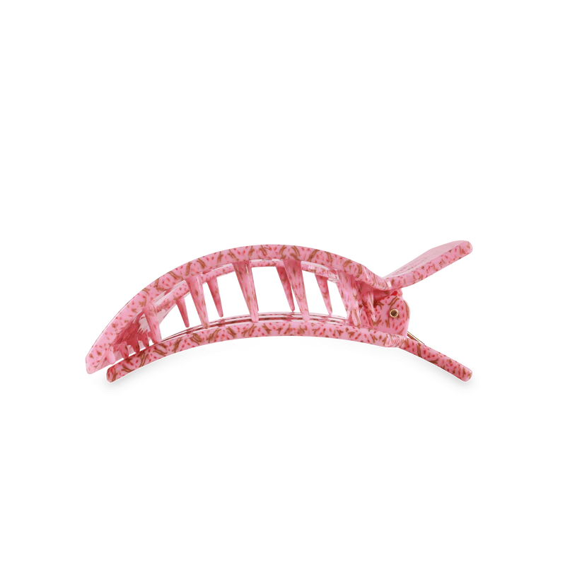 Berry Cozy Medium Flat Square Teleties Clip