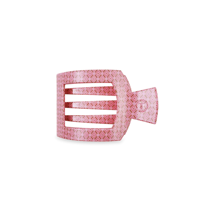 Berry Cozy Small Flat Square Teleties Clip