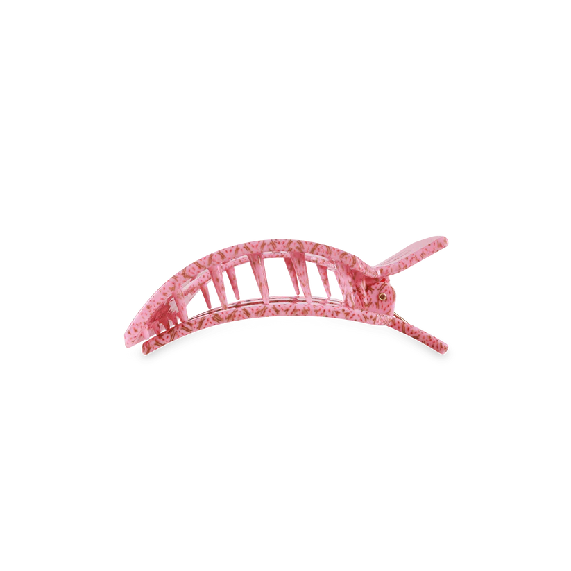 Berry Cozy Small Flat Square Teleties Clip