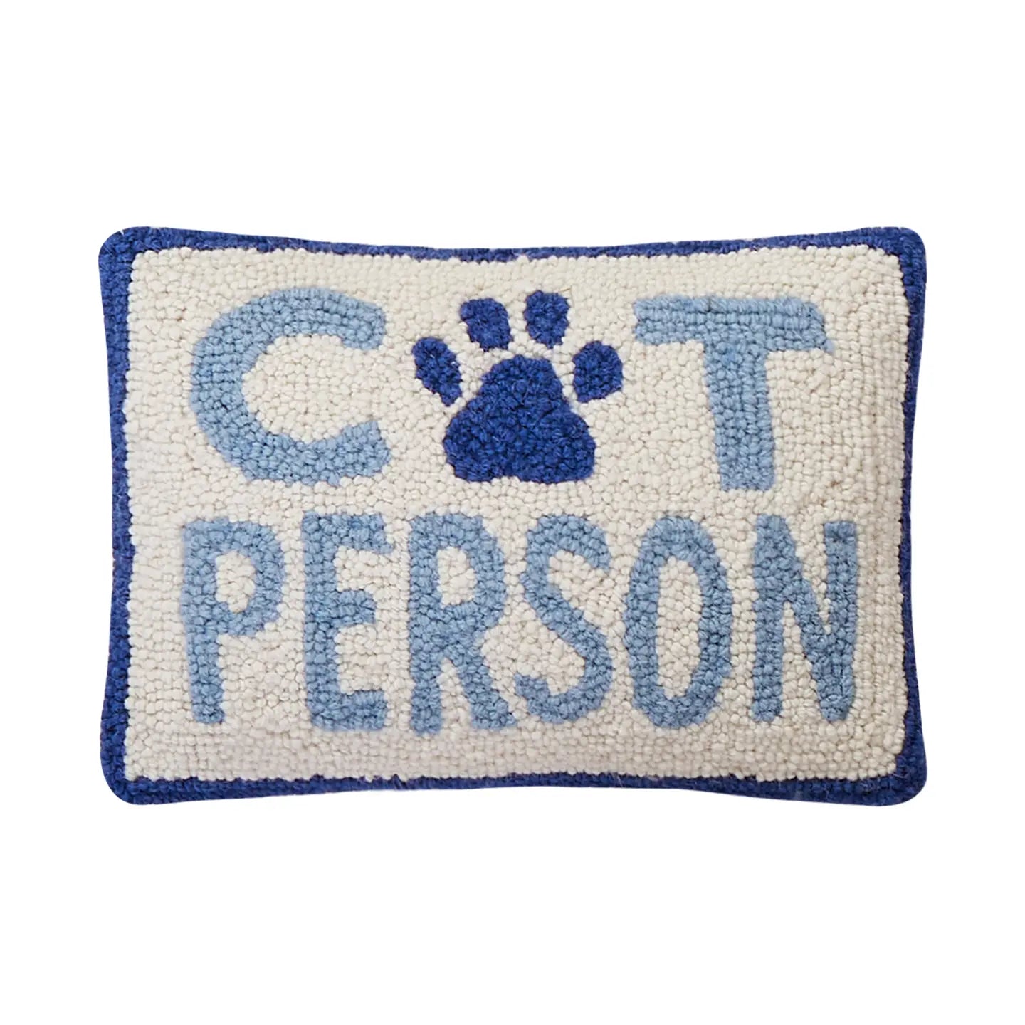 Cat Person Hook Pillow