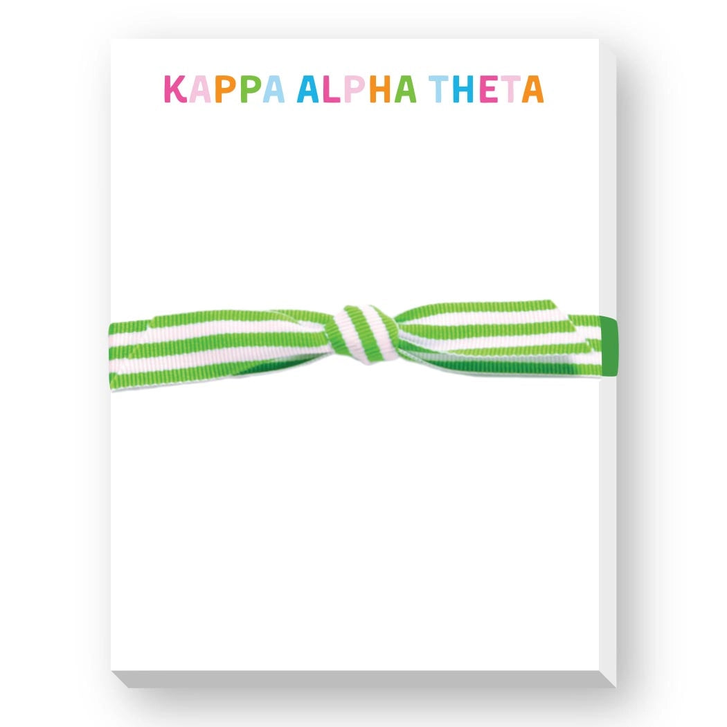 Confetti Sorority Mini Notepad
