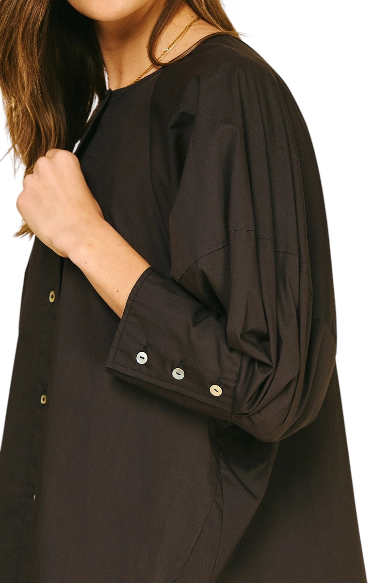 Pierce Button Down Top