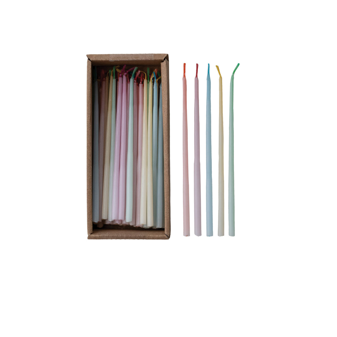 Unscented Taper Candles