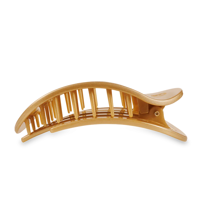 Champagne Toast Large Flat Round Teleties Clip