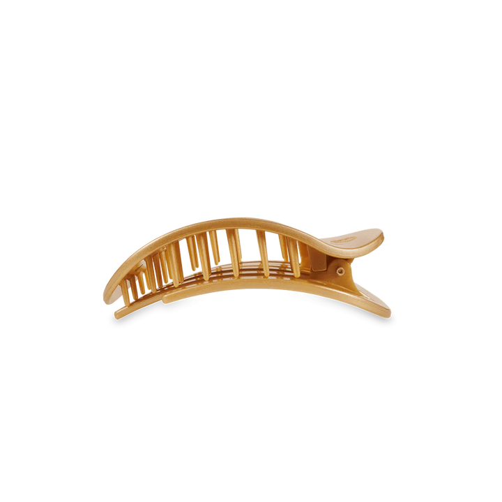 Champagne Toast Medium Flat Round Teleties Clip