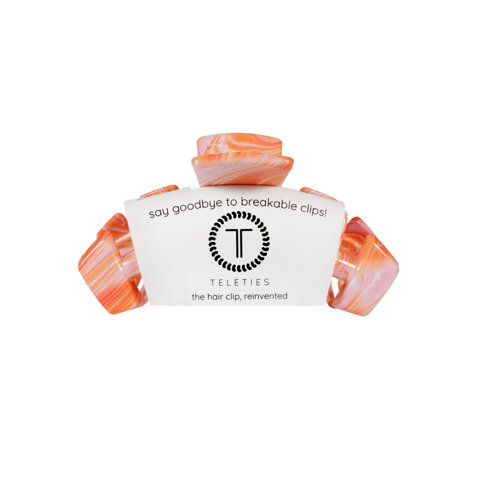 Just Keep Swimming Small Classic Teleties Hair Clip