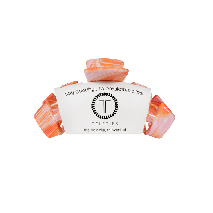 Just Keep Swimming Small Classic Teleties Hair Clip