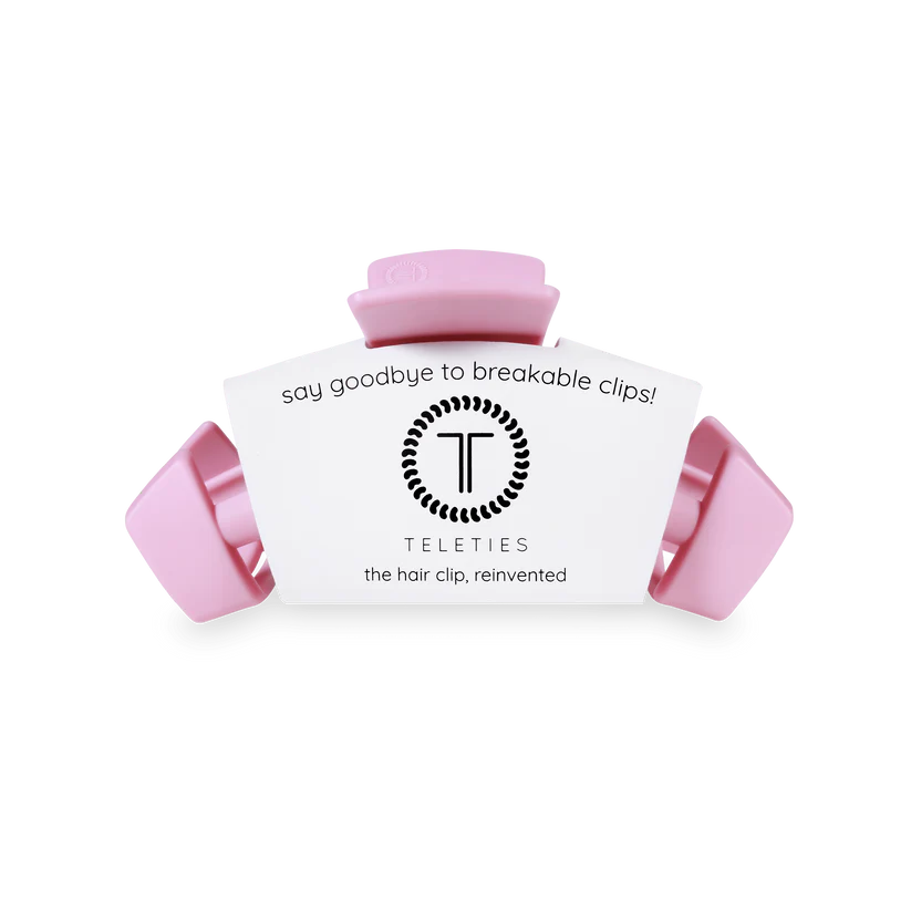 Merry Pinkmas Medium Classic Teleties Hair Clip