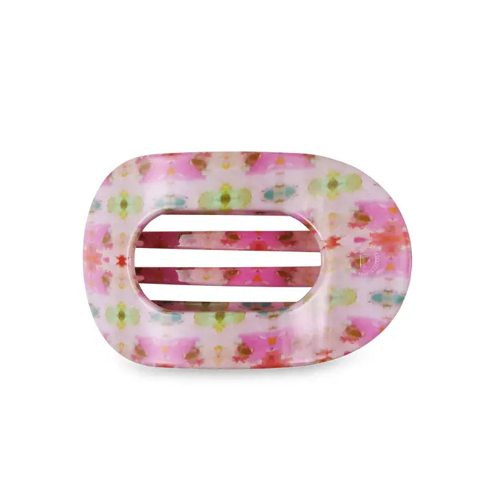 Giverny Medium Flat Round Teleties Clip