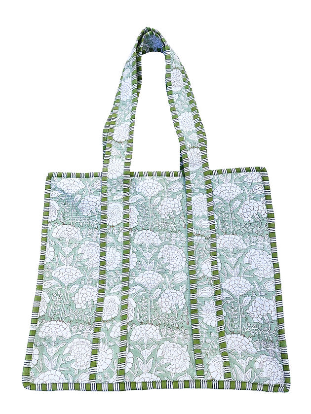 Jane Quilted Tote Bag