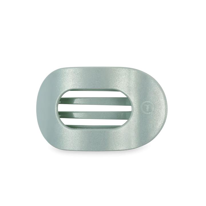 Dew Drop Medium Flat Round Teleties Clip