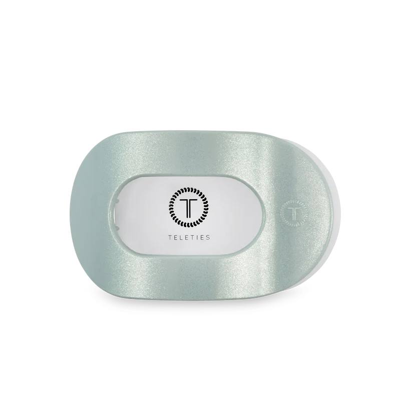 Dew Drop Medium Flat Round Teleties Clip