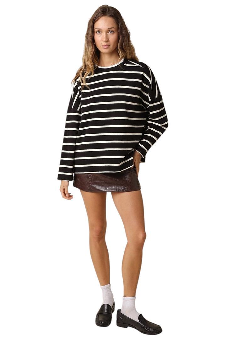 Hailey Relaxed Striped Top