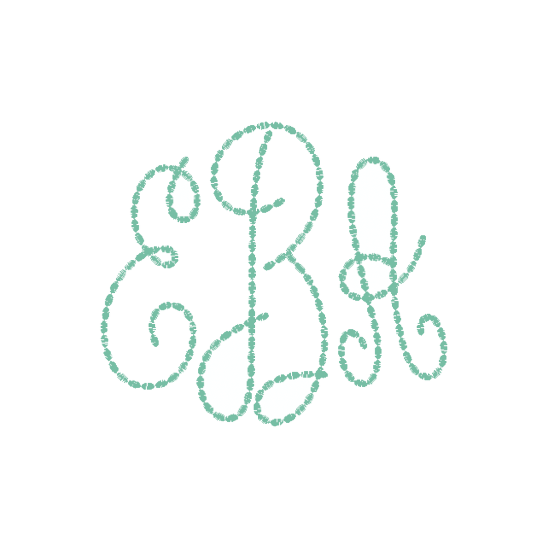 Baby Gown Monogram Options